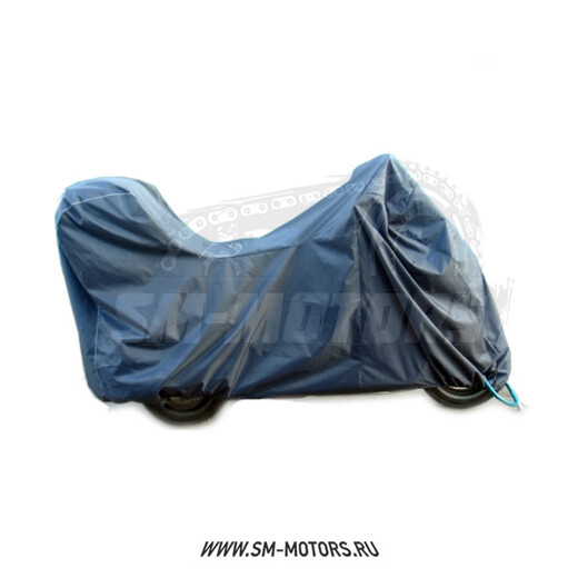 Чехол для мототехники REXWEAR  разм. L (210x145x125) серый для скутера с кофром  218283 pitbikemarket.ru