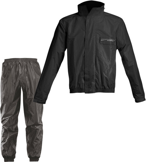Костюм дождевой Acerbis LOGO Black, S pitbikemarket.ru