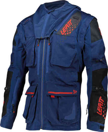 Мотокуртка Leatt Moto 5.5 Enduro Jacket (2021) Взрослый, L, синий, 2021 (5021000122) pitbikemarket.ru