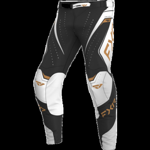 Штаны, FXR, Черный/Белый/Золото, 36, L pitbikemarket.ru
