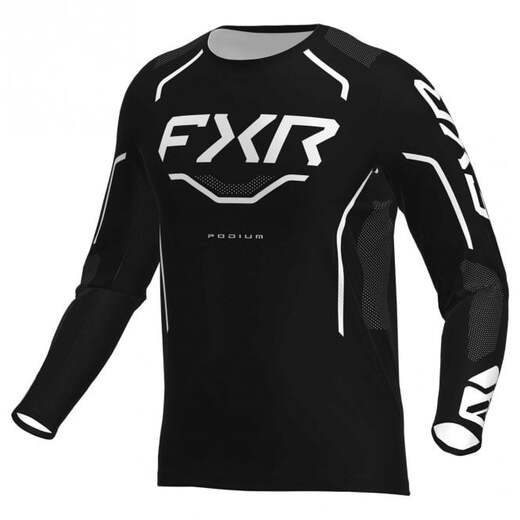 Джерси, FXR, Черный/Белый, M pitbikemarket.ru
