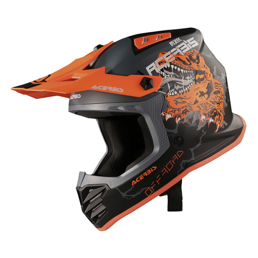 Шлем детский Acerbis PROFILE JUNIOR Nero/Arancio, XL (53-54) pitbikemarket.ru
